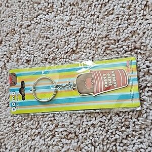 Metal Domo Key Chain